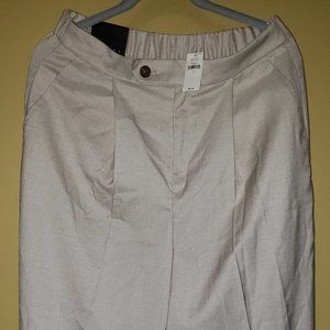 Banana Republic Wide Leg tan pants
